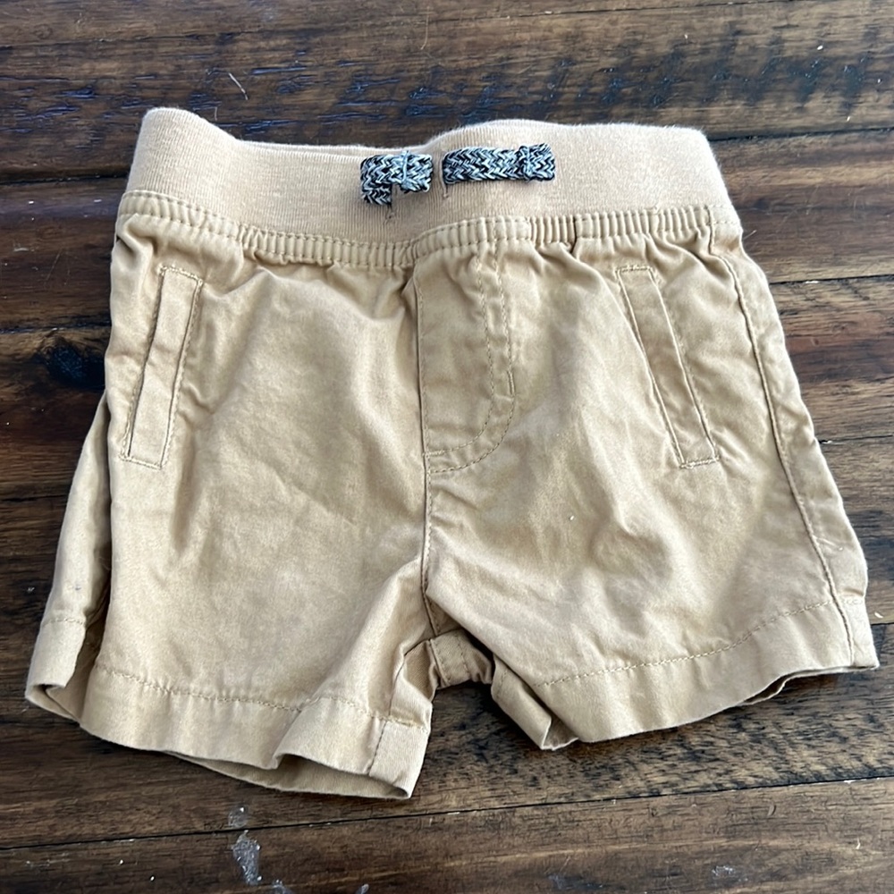 3-6M Khaki Shorts